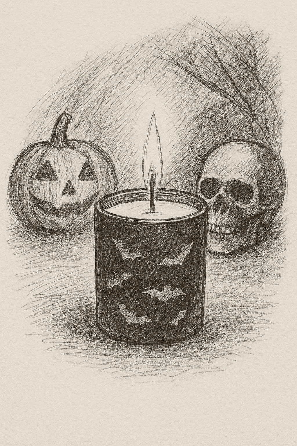 Halloween svece